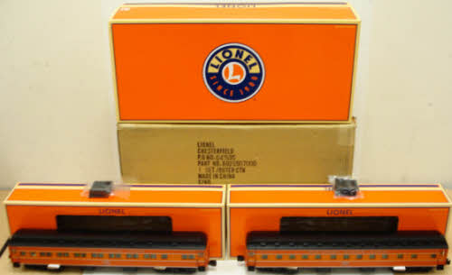 Lionel 6-25507 O Gauge Southern Pacific Daylight Heavyweight Passenger 2-Car Set