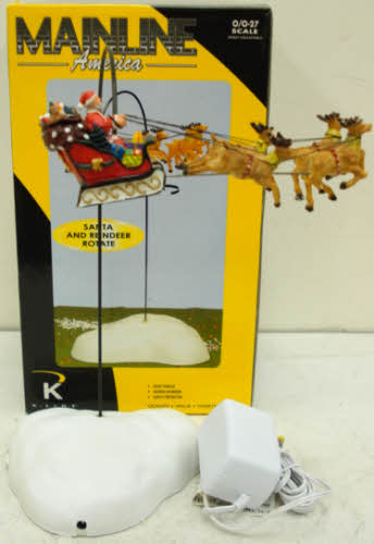 K-Line K42445 Flying Santa Claus & Reindeer