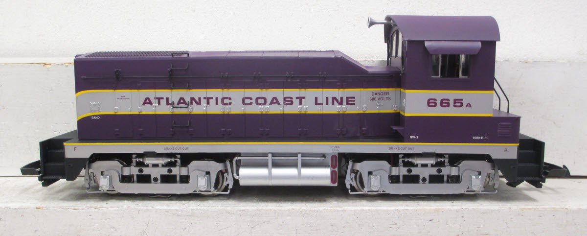 USA Trains 22015 G Atantic Coast Line NW-2 Switcher Diesel Locomotive #665