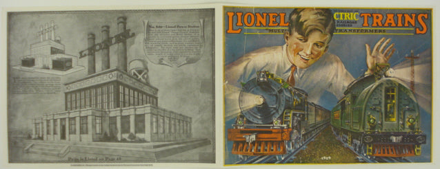 Lionel 1929 Matte Finish Art Print Catalog Cover