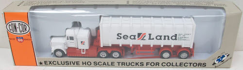Con-Cor 0004-002022 HO Sealand Bulk Container Tractor Trailer Truck