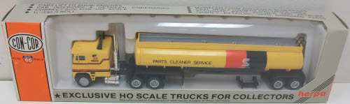 Con-Cor 0004-001025 HO Safety Kleen Tank Tractor & Tanker Trailer