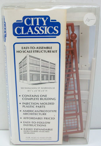 City Classics 103 HO Smallman Street Warehouse Building Kit
