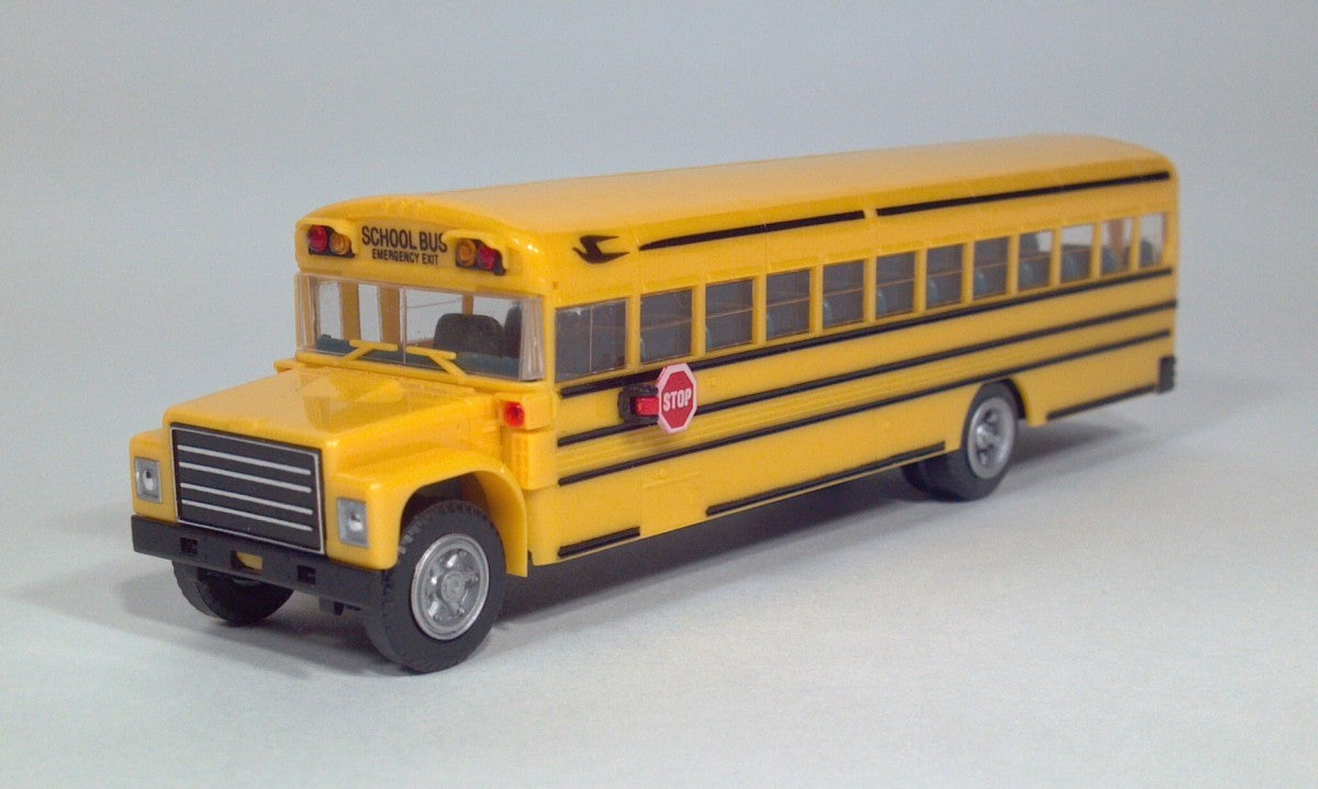 Con-Cor 0004-001035 1035 1:87 School Bus Bl Bird Undecorated