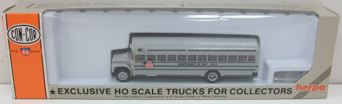 Con-Cor 0004-001039 HO Scale MOW Bluebird School Bus
