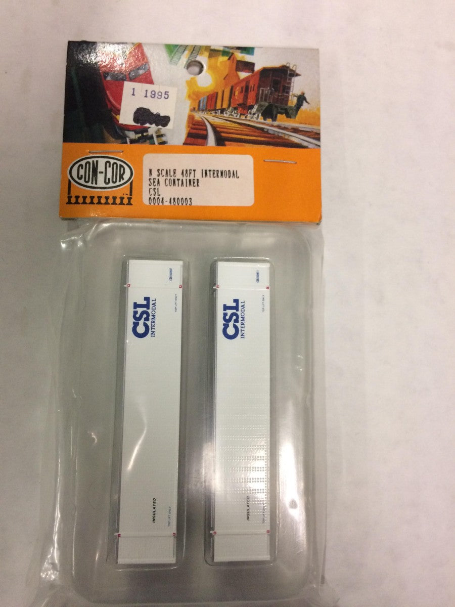 Con-Cor 4-480003 N 48ft Intermodal Sea Container CSL