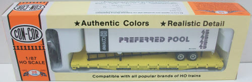Con-Cor 0001-009175 HO Kit Trailer Train Flatcar