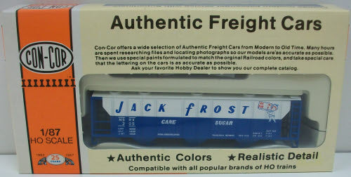 Con-Cor 9523 HO PS-2 Cov Hopper Kit Jack Frost Sugar