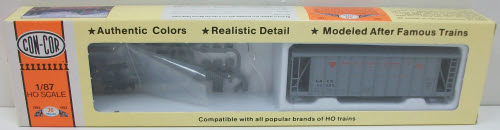 Con-Cor 9707 HO Canadian Donut 40' Airslide Hopper Kit