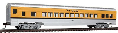 Con-Cor 19001 HO Rio Grande 72' Streamline Coach Ski Train