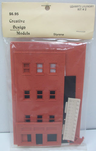 Creative Design Models 2 HO Lehan's Laundry Building Kit