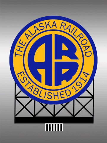 Miller Engineering 44-5052 HO/N Alaska Northern Small Animated Billboard