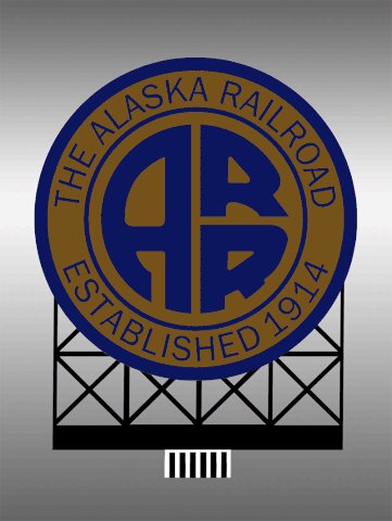 Miller Engineering 88-5051 HO/O Alaska Northern Large Animated Billboard