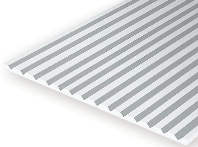 Evergreen Scale Models 12025 .009" x .025" x 12" x 24" V-Groove Siding