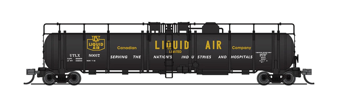 Broadway Limited 3832 N Canadian Liquid Air Co. Cryogenic Tank Car #80017