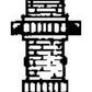 Alexander Scale 2701 HO Fancy Chimney (Pack of 2)