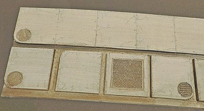 Chooch 8680 HO Medium Flexible Concrete Sidewalk Sheet