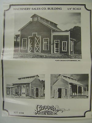 Chooch 6104 O Machinery Sales Co. Building Kit