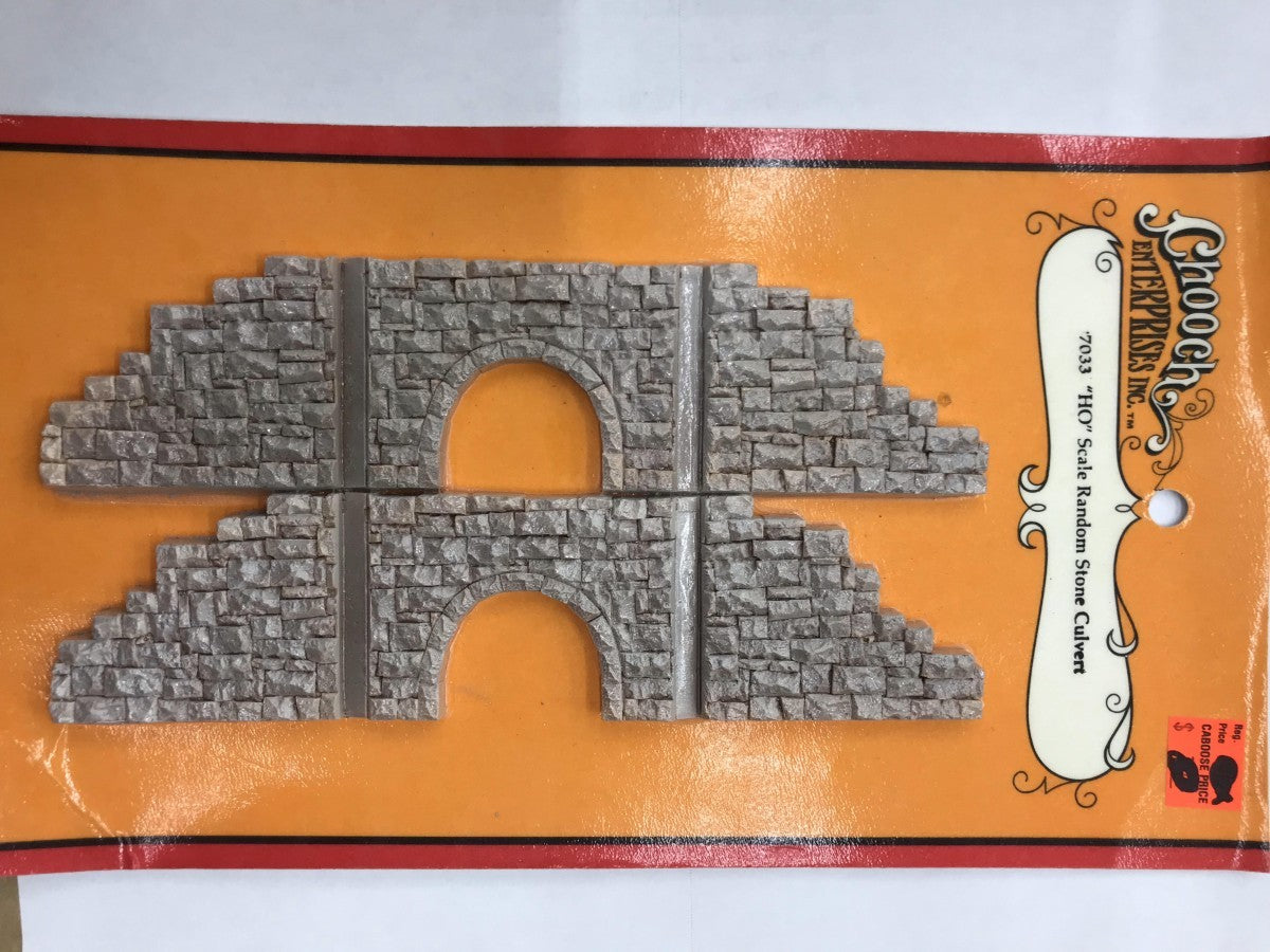 Chooch Enterprises Inc 7033 HO Scale Random Stone Culvert (Pack of 2)