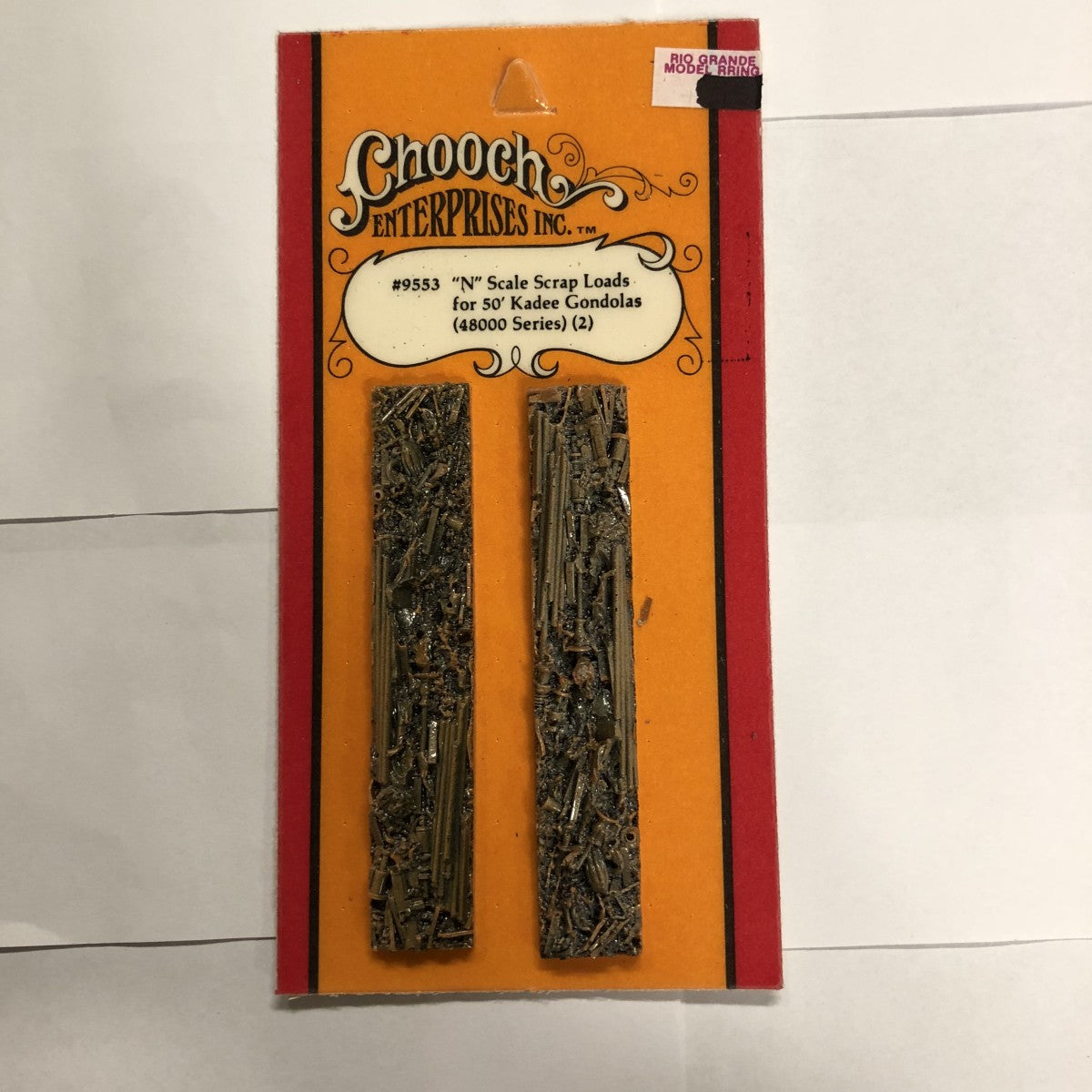 Chooch 9553 N Scale Scrap Loads for 50' Kadee Gondolas (48000 Series) (2)