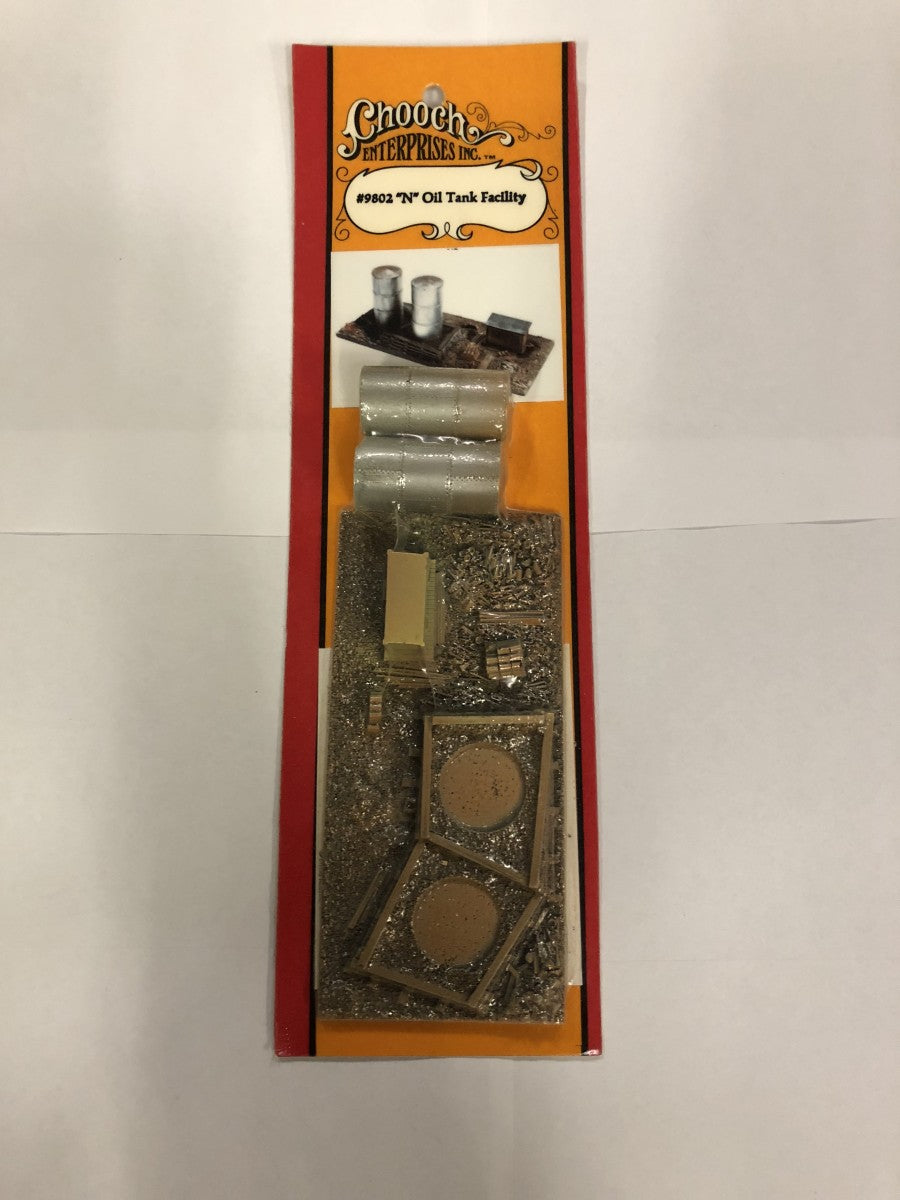 Chooch 9802 N Scale Oil Tank Facility