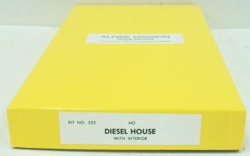 Alpine Division Scale Models 522 HO Diesel House w/Interior