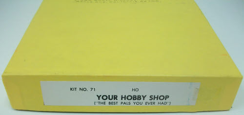 California Model Co 71 HO Scale Your Hobby Shop Kit