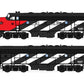Kato 106-0425-DCC N CN EMD F7A & F7B Diesel Locomotive w/DCC #9080 & #9057