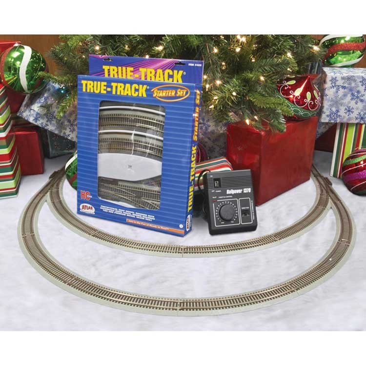 Atlas 488 Power HO Code 83 Starter Set with 314 Power Pack - True Track