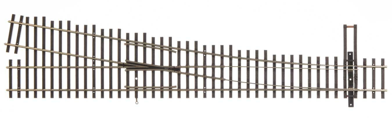 Walthers 948-70018 HO Code 70 Nickel Silver DCC Friendly No.6 Right Hand Turnout