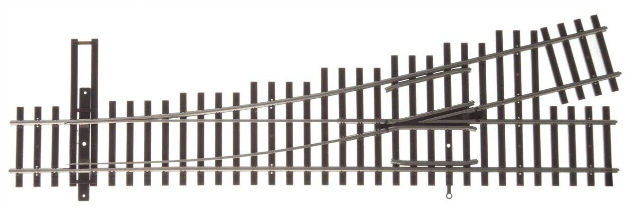 Walthers 948-83013 HO Code 83 Nickel Silver DCC Friendly Left Hand Turnout #4