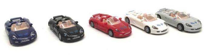 Herpa 64017 HO Convertible Roadster Assorted Colors