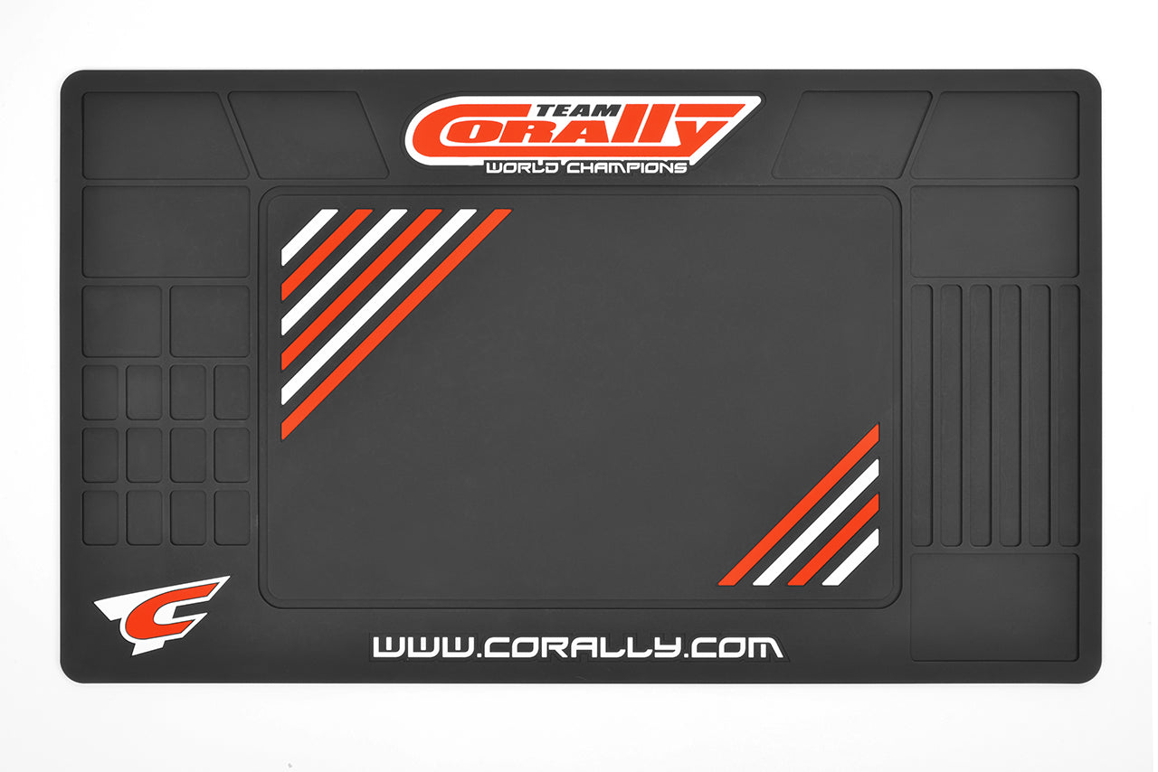 Corally 90280 85x50 cm 5mm Thick Rubber Pit Mat XL
