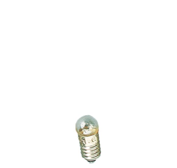 Brawa 3302 5mm Diameter Clear 6 Volt E 5.5 Bulb (Pack of 4)