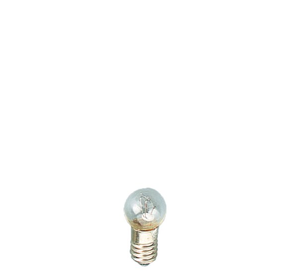 Brawa 3318 8mm Diameter Clear 14 Volt E 5.5 Bulb (Pack of 4)