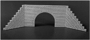 Rix Products 628-0651 HO Small Cut Stone with Wings Culvert