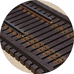 Central Valley Models 19028 HO Classic Bridge Tie Sections 25" (Pack of 8)