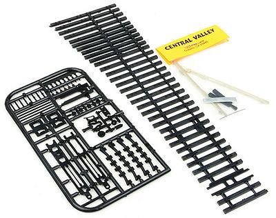 Central Valley Models 2581 HO Code 83 #5L Left Curved Switch Turnout Kit