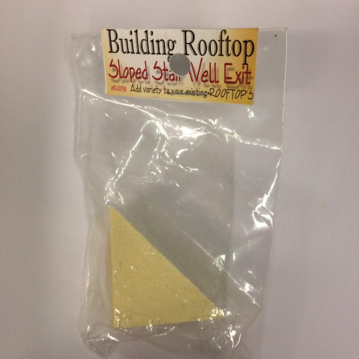 Model Tech Studios D0091 HO Sloped Stair Well Exit