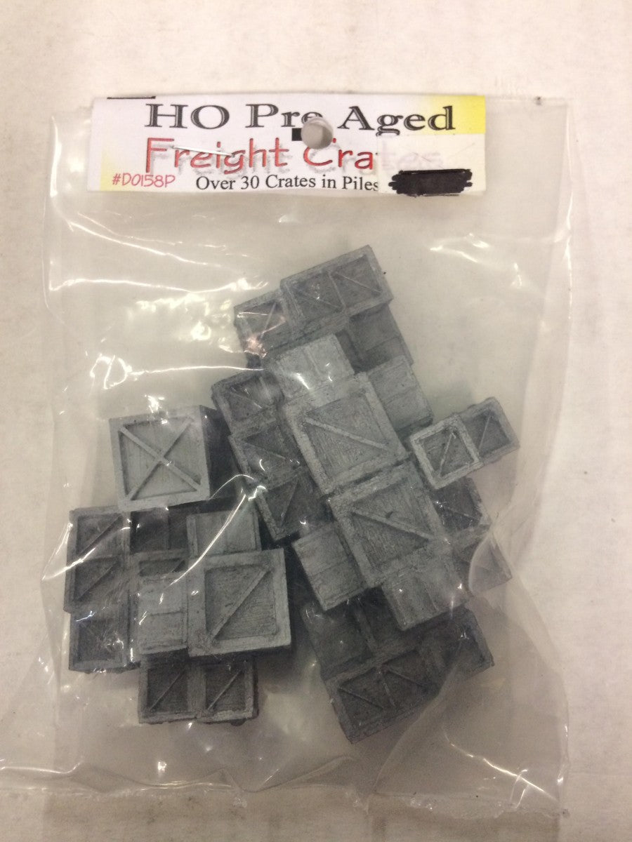 Model Tech Studios D0158P HO Freight Crates