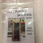 Model Tech Studios D0258 HO Scale Telephone Booths (Circa 1950's Style)