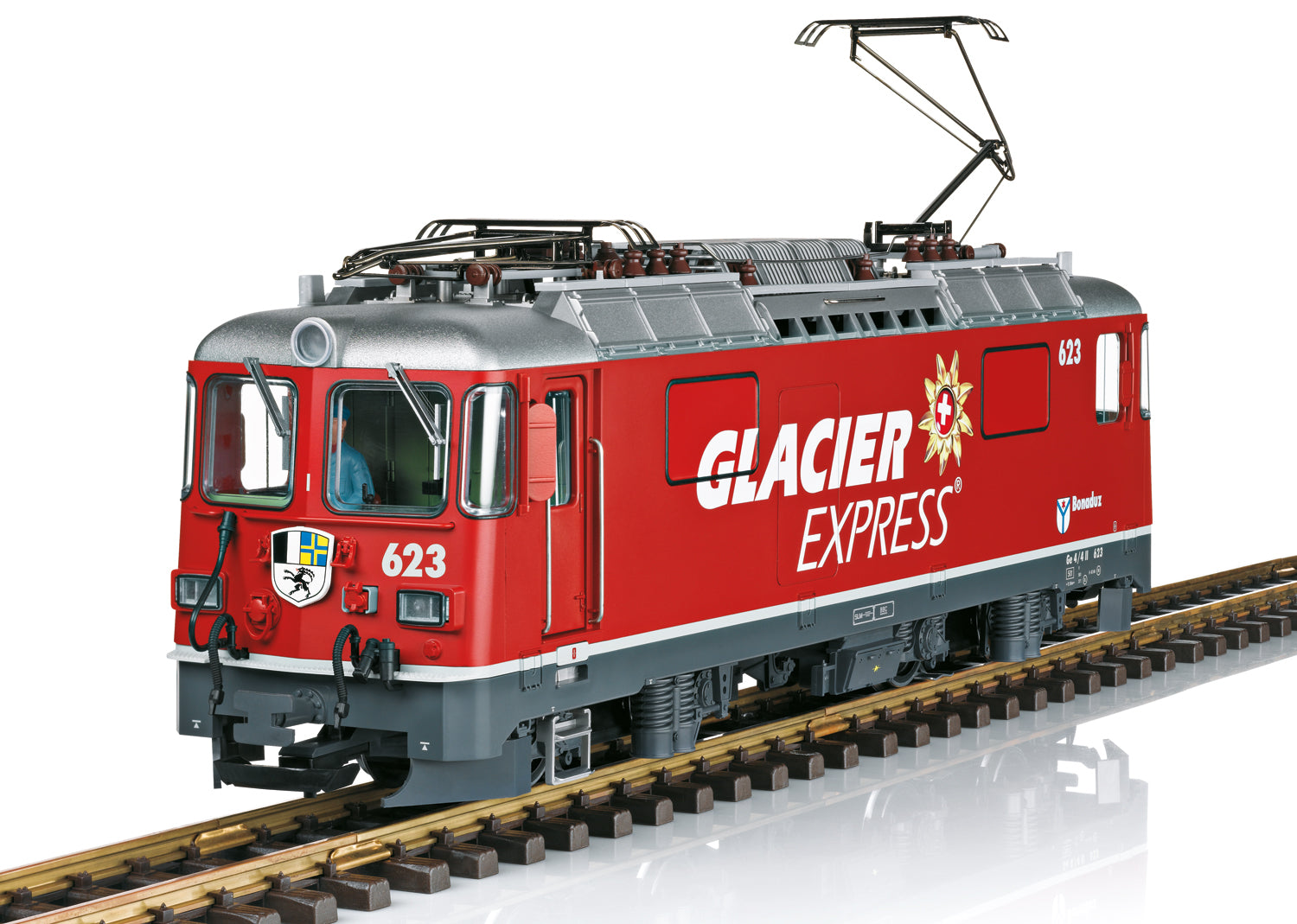 LGB 28446 G Glacier Express Class Ge 4/4 II Electric Locomotive #623