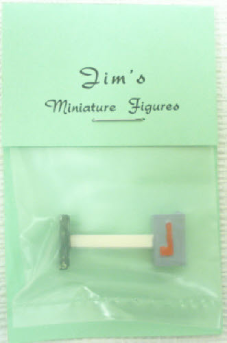 Jim's Residential Mail Box - Solid Pewter
