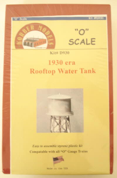 Korber D930 1930 Era Rooftop Water Tank Kit