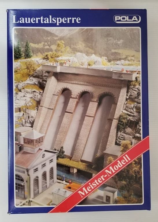 Pola 619 HO Lauertal Dam Building Kit