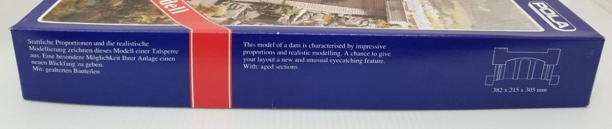 Pola 619 HO Lauertal Dam Building Kit