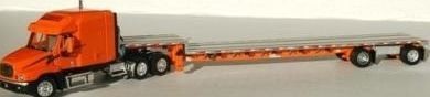 Die Cast Promotions 30925 HO Orange 1:64 Scale Tractor Trailer