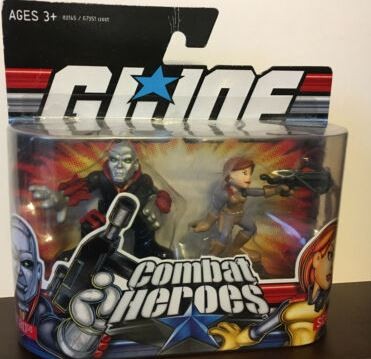 Hasbro GI Joe Combat Heroes Destro & Scarlett  Action Figure