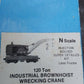 Dimi-Trains 1102 120 Ton Industrial Brownhoist Wrecking Crane Model Kit