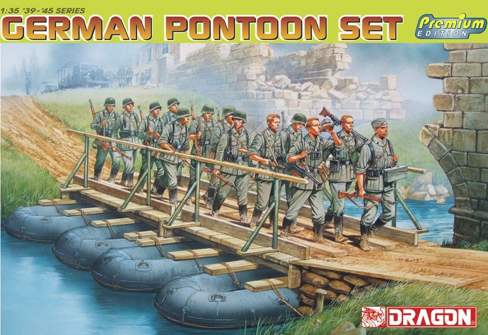 DML Military Kits 6532 GERMAN PONTOON SET PrmEd 1:35